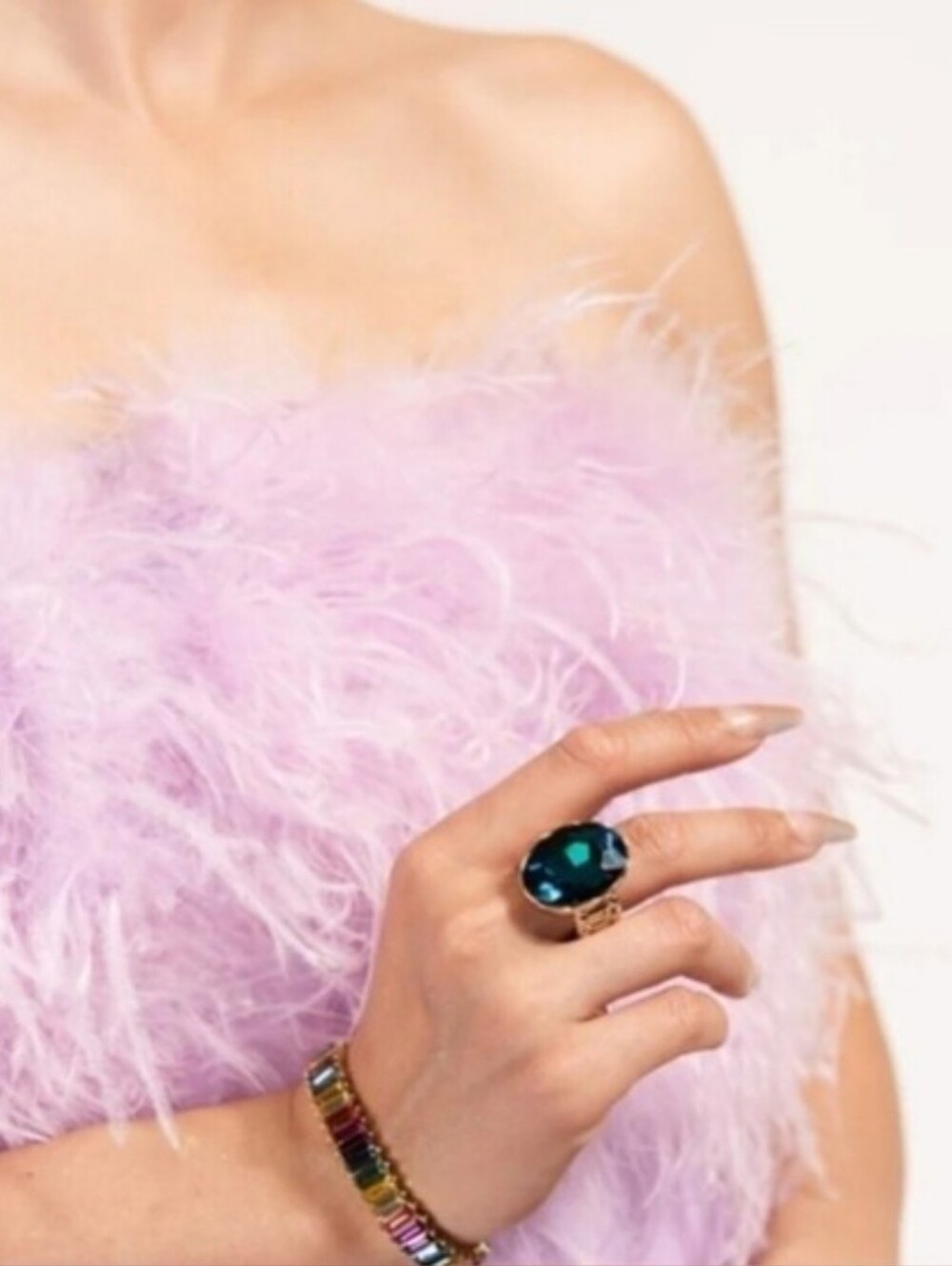 Sophia Collection - Blue Stretch Ring